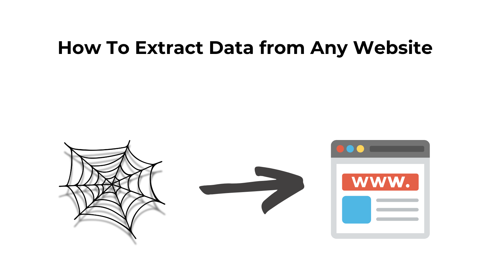 Extract data from any website