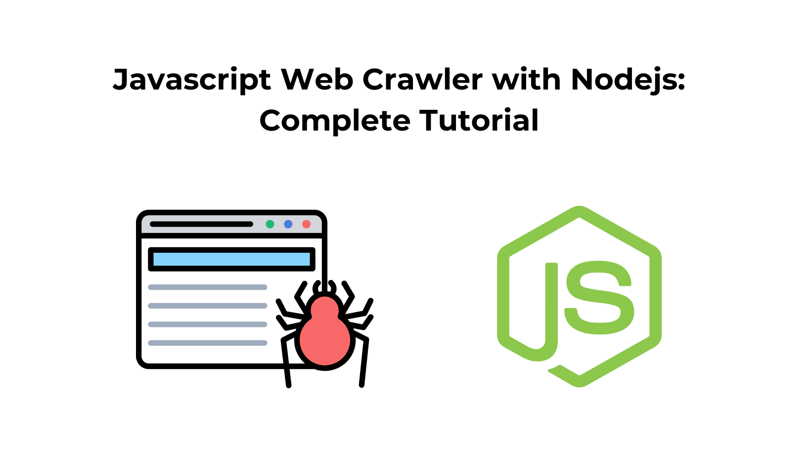 Javascript web crawling with Nodejs