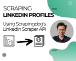 scrape linkedin profiles