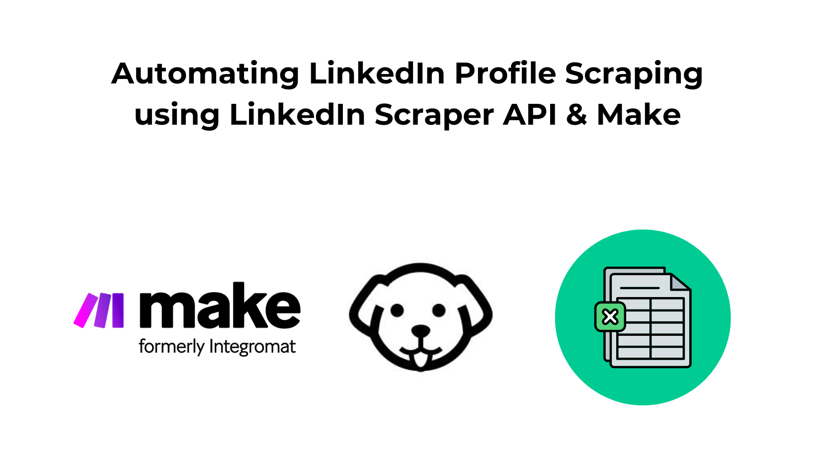 Building Make.com automation for linkedin profile scraping